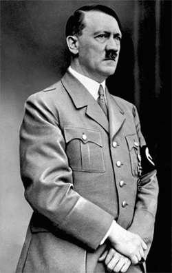 Adolf Hitler, leader of the Nazi Party